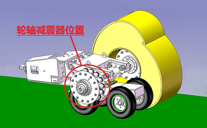 沖擊壓路機(jī)減震器